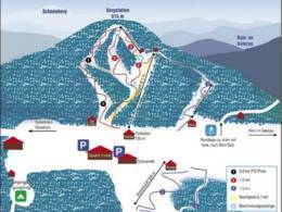 Trail map Furtnerlifts – Rohr im Gebirge