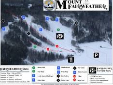 Trail map Mount Fairweather – Atikokan
