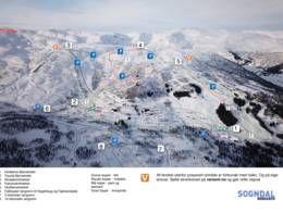 Trail map Hodlekve – Sogndal