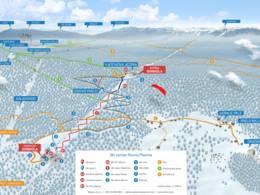 Trail map Ravna Planina