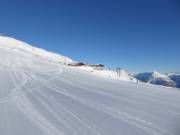 Wide and optimally groomed slopes await in the Gargellen ski resort