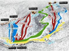 Trail map O2 Resort – Taebaek