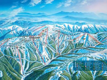 Mt Hotham Village Map Ski Resort Mount Hotham - Skiing Mount Hotham