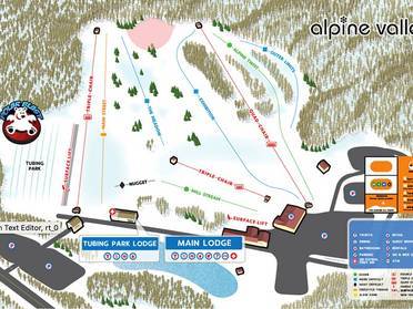 Ski resort Alpine Valley Ohio - Skiing 