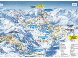 Trail map Bad Gastein/Bad Hofgastein – Schlossalm/Angertal/Stubnerkogel