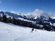 Ski fun in the KitzSki ski area
