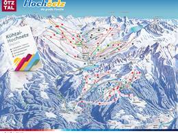 Trail map Hochoetz – Oetz