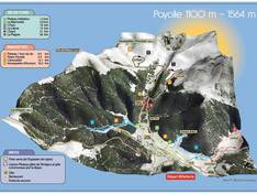 Trail map Payolle