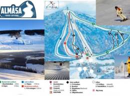 Trail map Almåsa