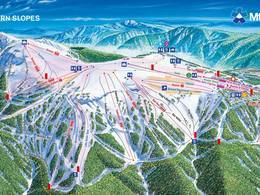 Trail map Mt. Buller