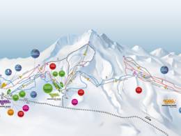 Trail map Erciyes – Kayseri