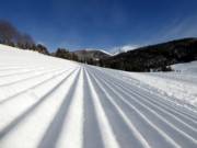 Perfect slope preparation in the ski resort of Gitschberg Jochtal