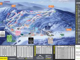 Trail map Czarna Góra – Sienna