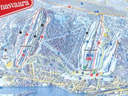 Trail map Ounasvaara – Rovaniemi