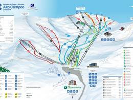 Trail map Alto Campoo