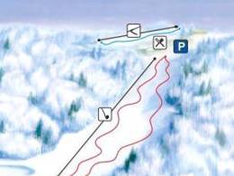 Trail map Kaķīškalns