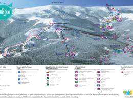 Trail map Bakuriani