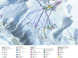 Trail map Gudauri