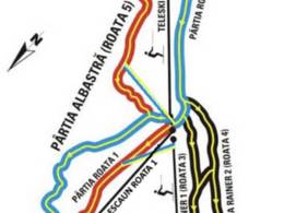 Trail map Roata – Cavnic