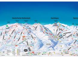 Trail map Spieljoch – Fügen
