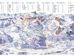 Trail map Alta Badia