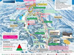 Trail map Myoko Suginohara