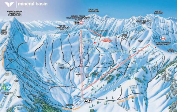 Snowbird Ski Map Pdf Trail Map Snowbird
