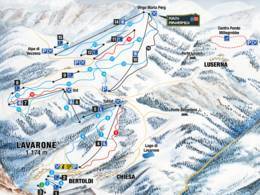 Trail map Lavarone