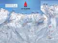 Trail map La Plagne (Paradiski)