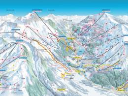 Trail map Arosa Lenzerheide
