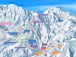Trail map Shigakogen Mountain Resort