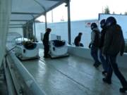 Bob run open to the public in La Roche. A real experience!