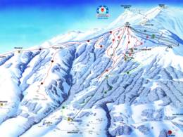 Trail map Laterns – Gapfohl