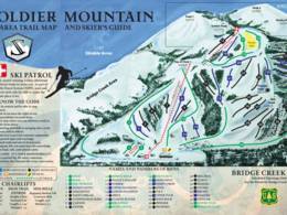 Trail map Soldier Mountain