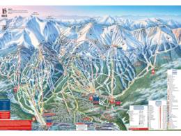 Trail map Breckenridge