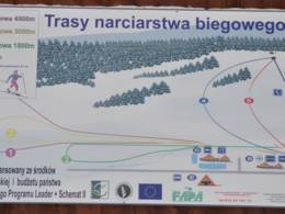 Trail map Mareszka – Krempna