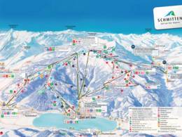 Trail map Schmittenhöhe – Zell am See