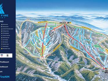 Map Of New Mexico Ski Resorts New Mexico: Biggest Ski Resorts - Biggest Ski Resort In New Mexico