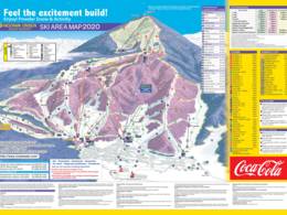 Trail map Nozawa Onsen