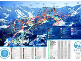 Trail map Pila