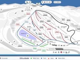 Trail map Serra da Estrela
