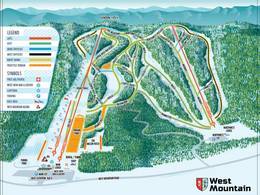 Ski resort West Mountain