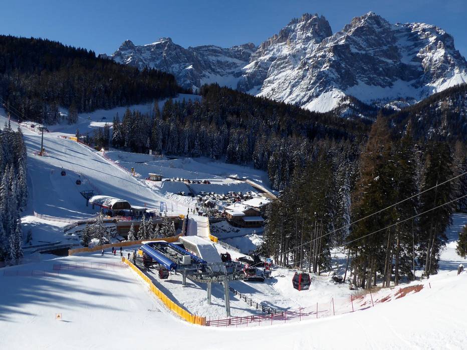 Drei Zinnen Piste Map Drei Zinnen