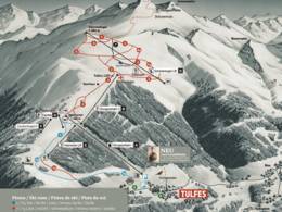 Trail map Glungezer – Tulfes