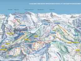 Trail map Adelboden/Lenk – Chuenisbärgli/Silleren/Hahnenmoos/Metsch