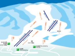 Ski resort Kitashiga Kogen Kumaruyama