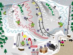 Trail map Olešnice v Orlických horách