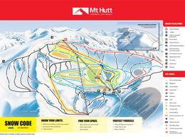 Trail map Mt. Hutt
