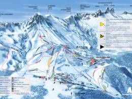 Ski resort Albiez-Montrond