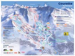 Ski resort Gourette (Eaux Bonnes)